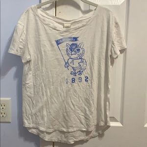 abercrombie & fitch white top